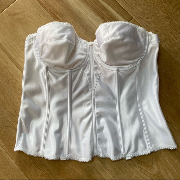 DOMINIQUE Juliette Satin Strapless Longline - Picture 3 of 10